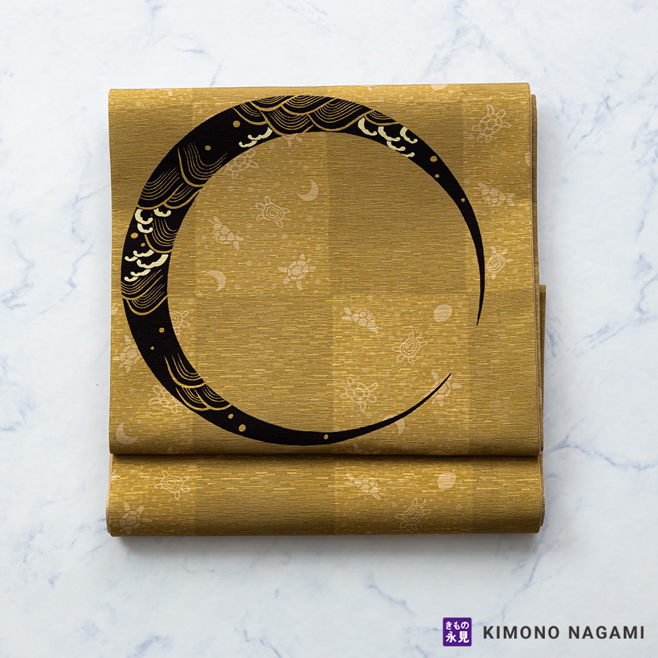 京袋帯 WA・KKA 月とスッポン