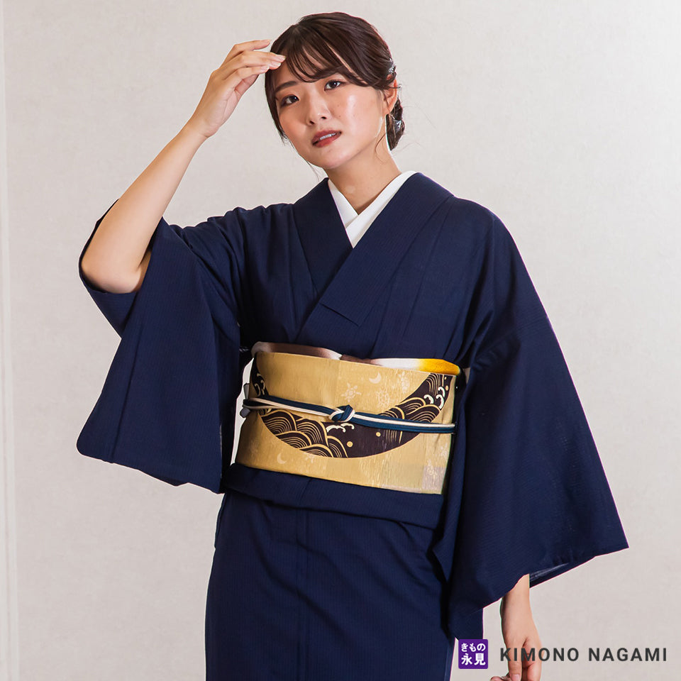 京袋帯 WA・KKA 月とスッポン