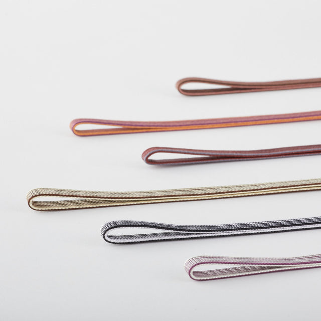 三分紐 5色 ディープトーン