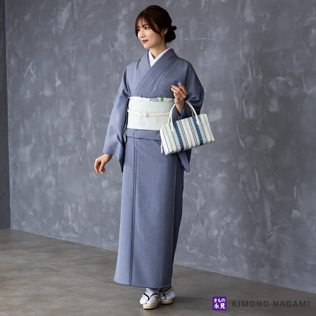 利休バッグ 献上柄 博多織 正絹