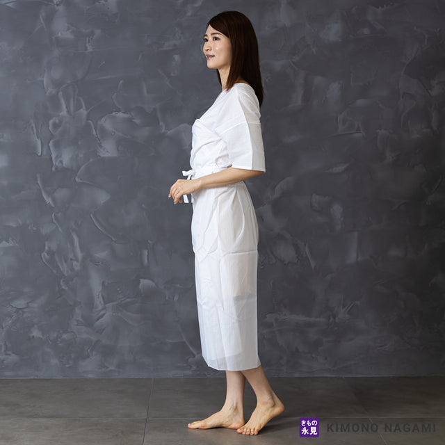 浴衣スリップ ゆかた下  | 快適な着心地で夏を涼しく【透け防止・裾さばき抜群】