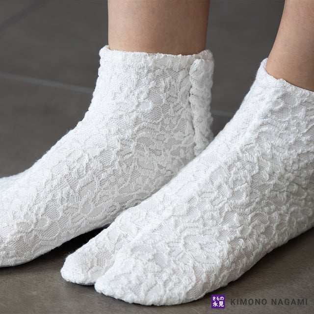 レース足袋 黒 | 夏を涼しく彩る美しさと機能性 美津菱足袋