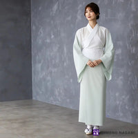 き楽っく 【一花（いちか）】 冬 袷用 カラー 【衿秀公式正規品】替え袖マジックテープで裄も微調整。洗える“うそつき長襦袢”