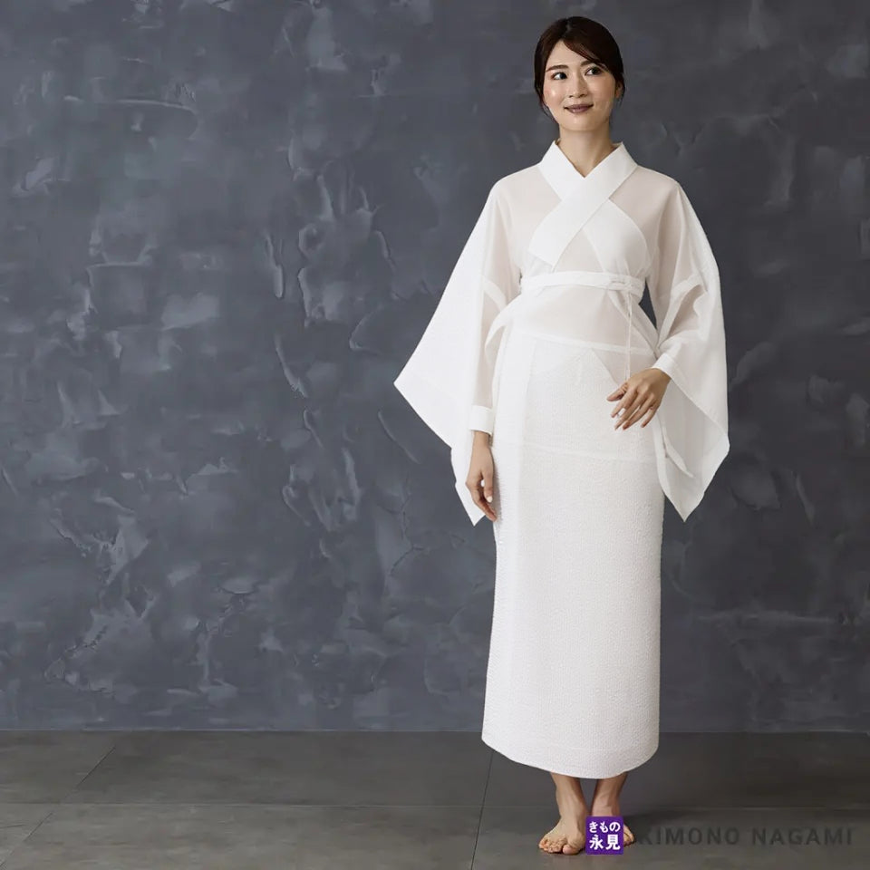 き楽っく 【千花（せんか）】【衿秀公式正規品】替え袖マジックテープで裄も微調整。洗える“うそつき長襦袢”