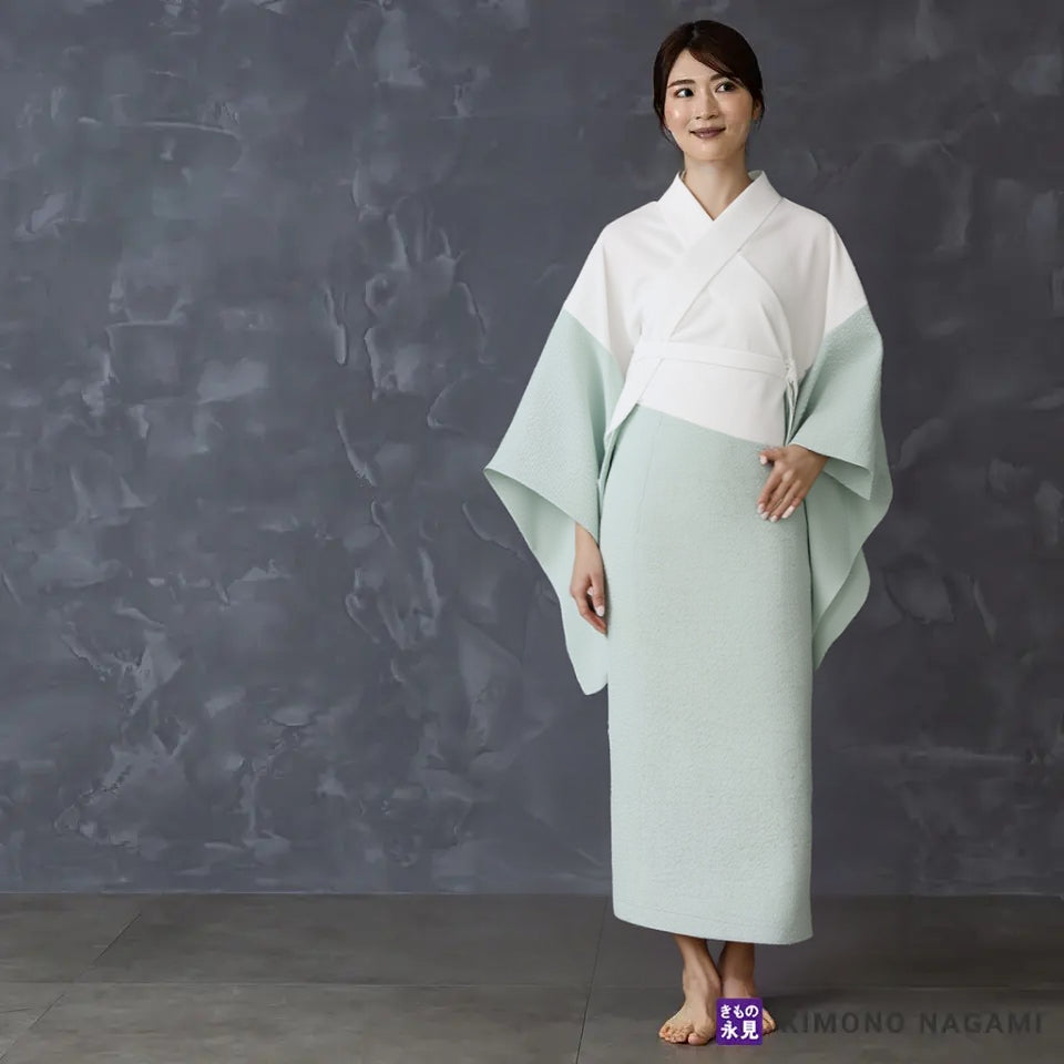 き楽っく 【千花（せんか）】【衿秀公式正規品】替え袖マジックテープで裄も微調整。洗える“うそつき長襦袢”