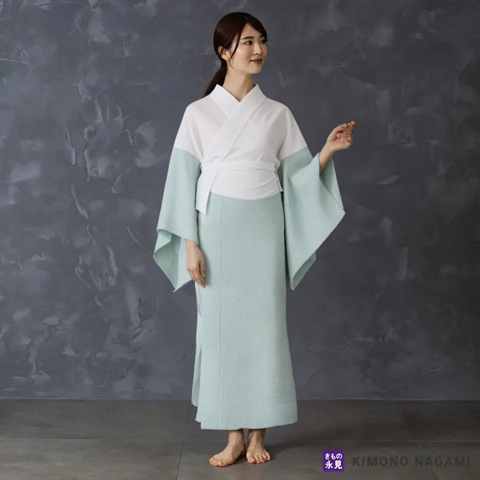 き楽っく 【千花（せんか）】【衿秀公式正規品】替え袖マジックテープで裄も微調整。洗える“うそつき長襦袢”