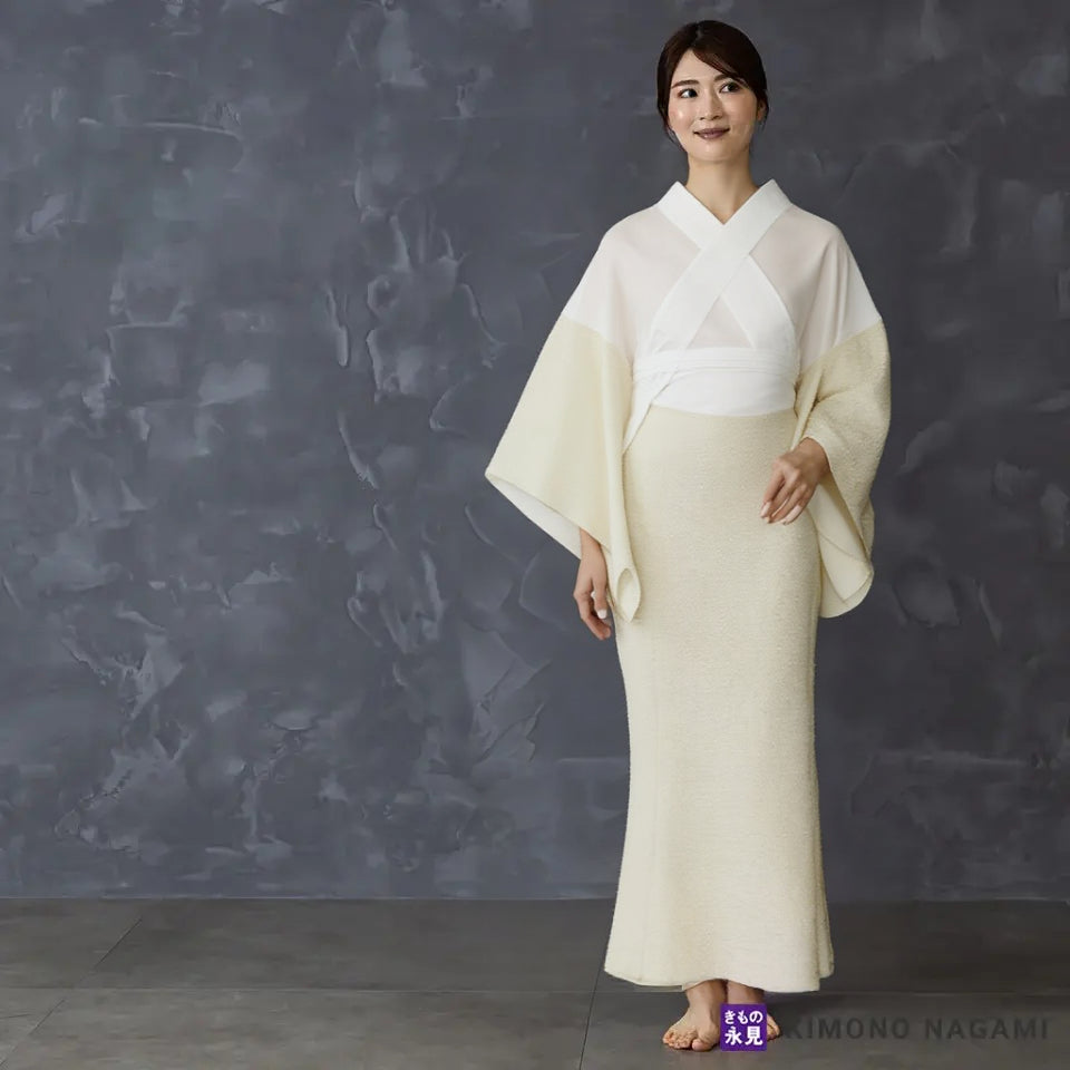 き楽っく 【千花（せんか）】【衿秀公式正規品】替え袖マジックテープで裄も微調整。洗える“うそつき長襦袢”