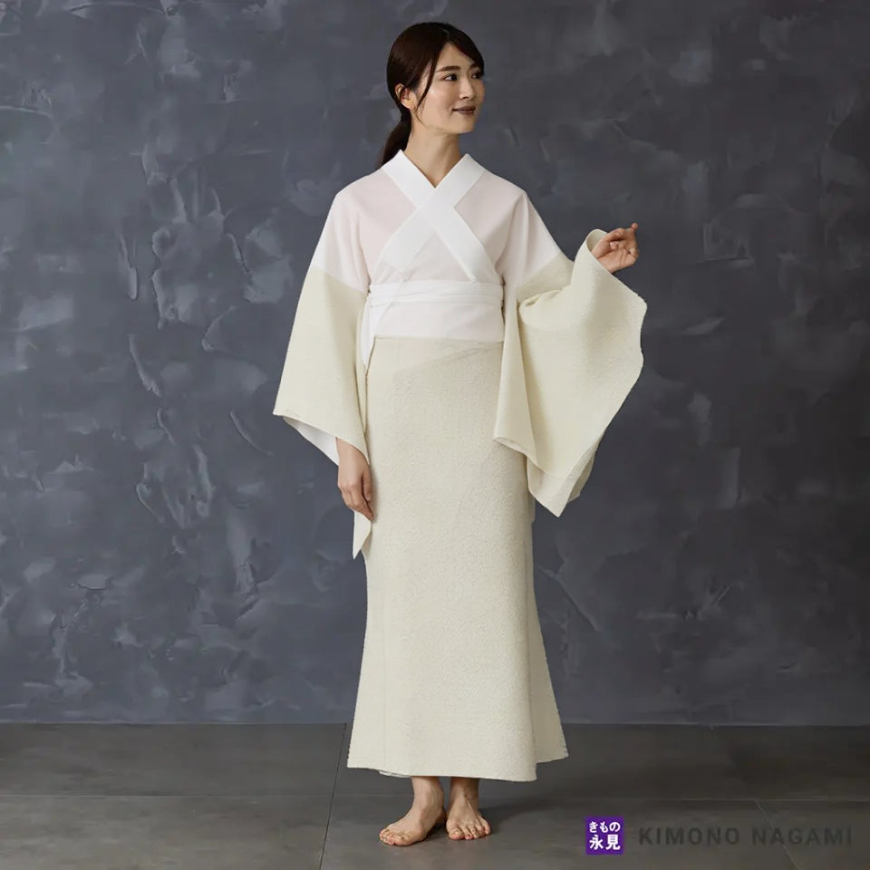 き楽っく 【千花（せんか）】【衿秀公式正規品】替え袖マジックテープで裄も微調整。洗える“うそつき長襦袢”