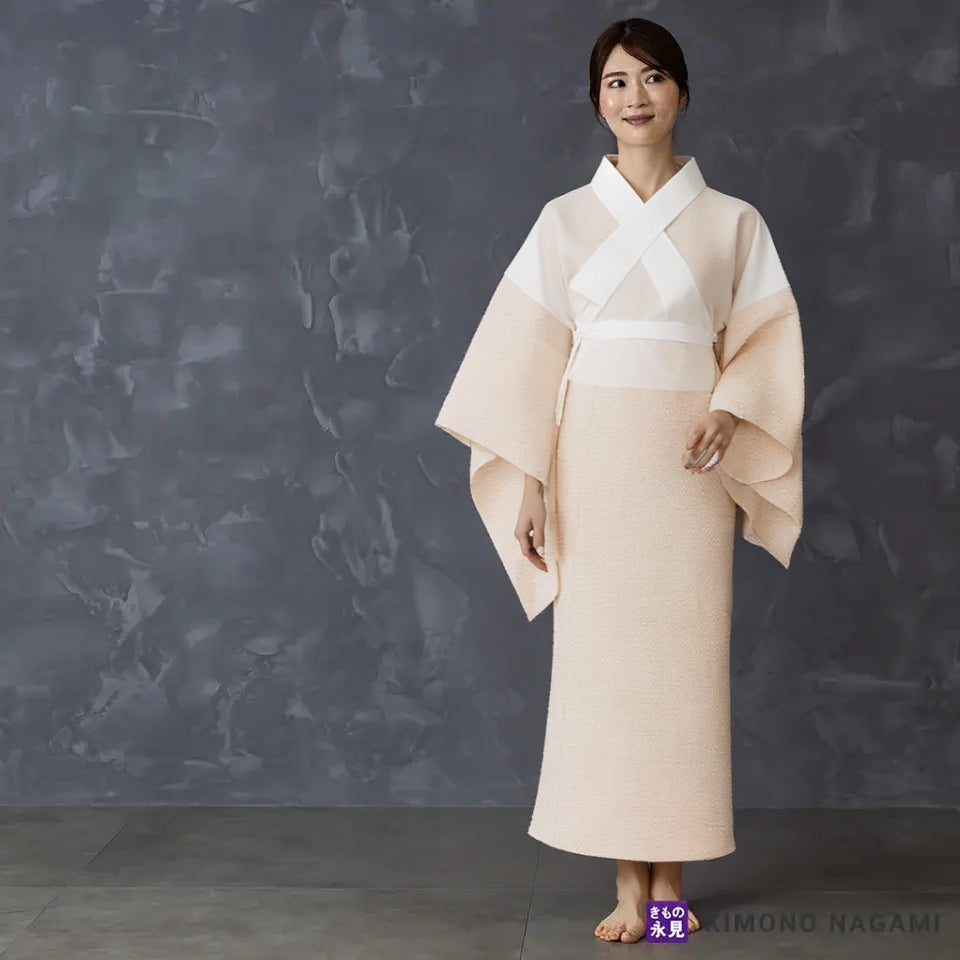 き楽っく 【千花（せんか）】【衿秀公式正規品】替え袖マジックテープで裄も微調整。洗える“うそつき長襦袢”