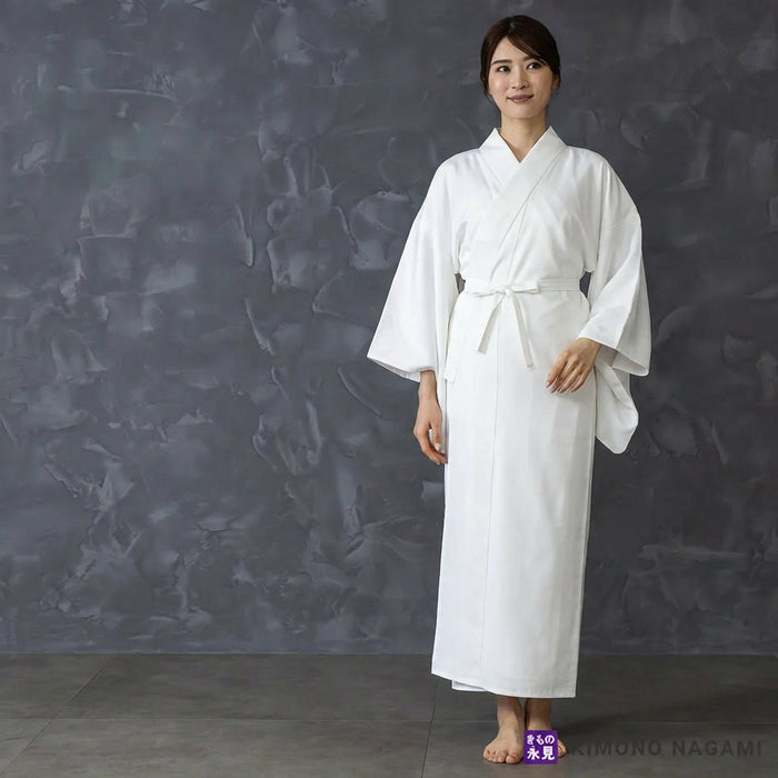 き楽っく 長襦袢 極 きわみ 絹100% プレミアム 冬 袷用【衿秀公式正規品】替え袖マジックテープで裄も微調整。洗える“うそつき長襦袢”