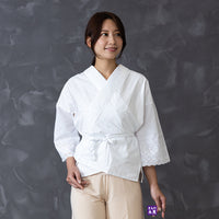 筒袖レース半襦袢 | 絽タイプ  大人気のロングセラー！夏に最適・洗える高品質【日本製】