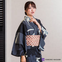誉田屋源兵衛 芭蕉角繁半幅帯
