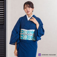 召しませ花 お仕立て上がり 京袋帯 アカンサス