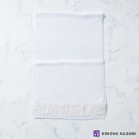 ちりめん帯揚げ　モノトーン　絹100％　全3色