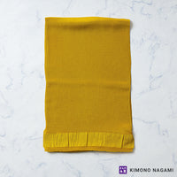 ちりめん帯揚げ　ビビットカラー　絹100％　全8色