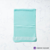 ちりめん帯揚げ　パステルカラー　絹100％　全4色