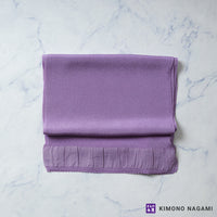 ちりめん帯揚げ　紫系カラー　絹100％　全5色