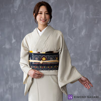 洗える着物 │創世舎 千筋（せんすじ） 洗える小紋 ベージュ