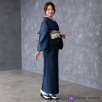 デニム着物｜お仕立て上がり フリーサイズ｜カジュアル和装に最適